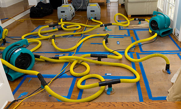 Professional Burst Pipe Water Damage technician working in Baldwinville, MA